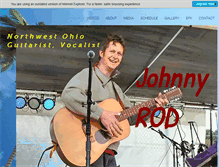 Tablet Screenshot of johnnyrod.com